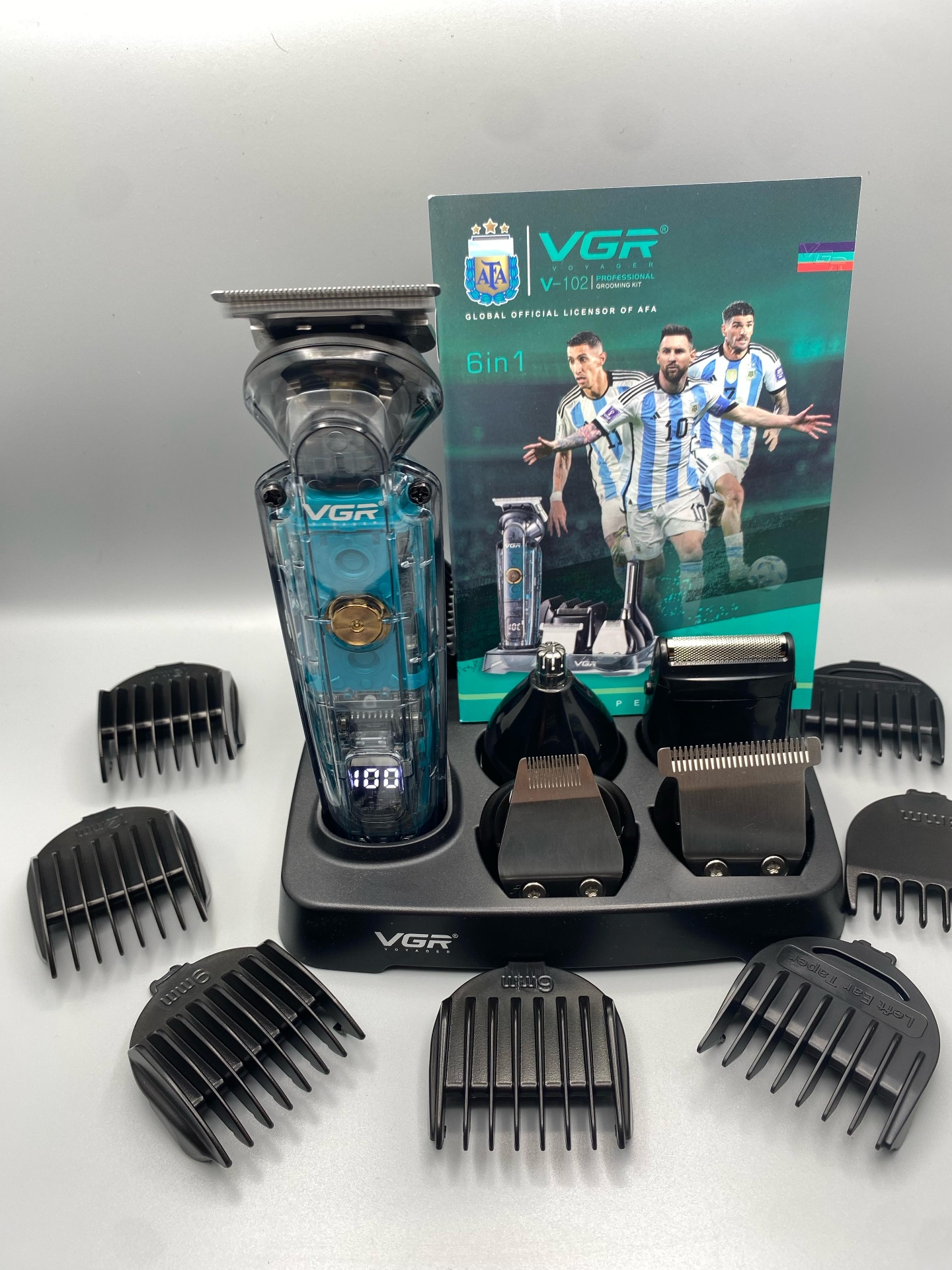 Máquina de afeitar Messi Azul